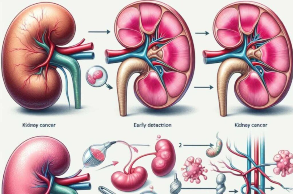 Treatment options for kidney cancer.