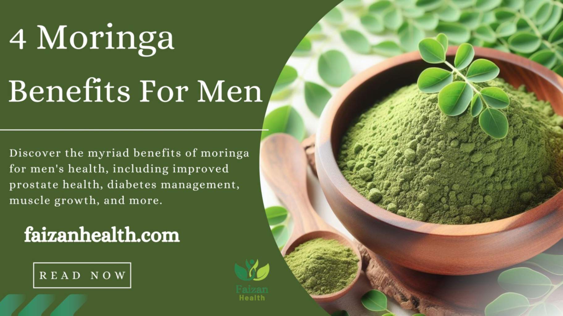 4 Moringa Benefits for Men.