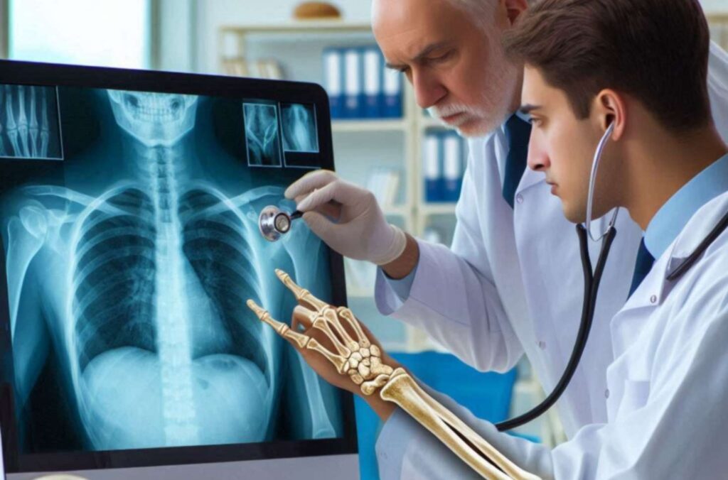 Regular medical check-ups Monitoring of bone health.