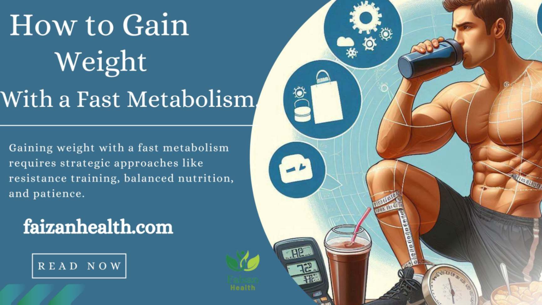 How To Gain Weight With A Fast Metabolism. » Faizan Health