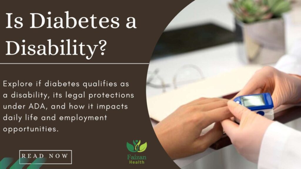 Is Diabetes a Disability?